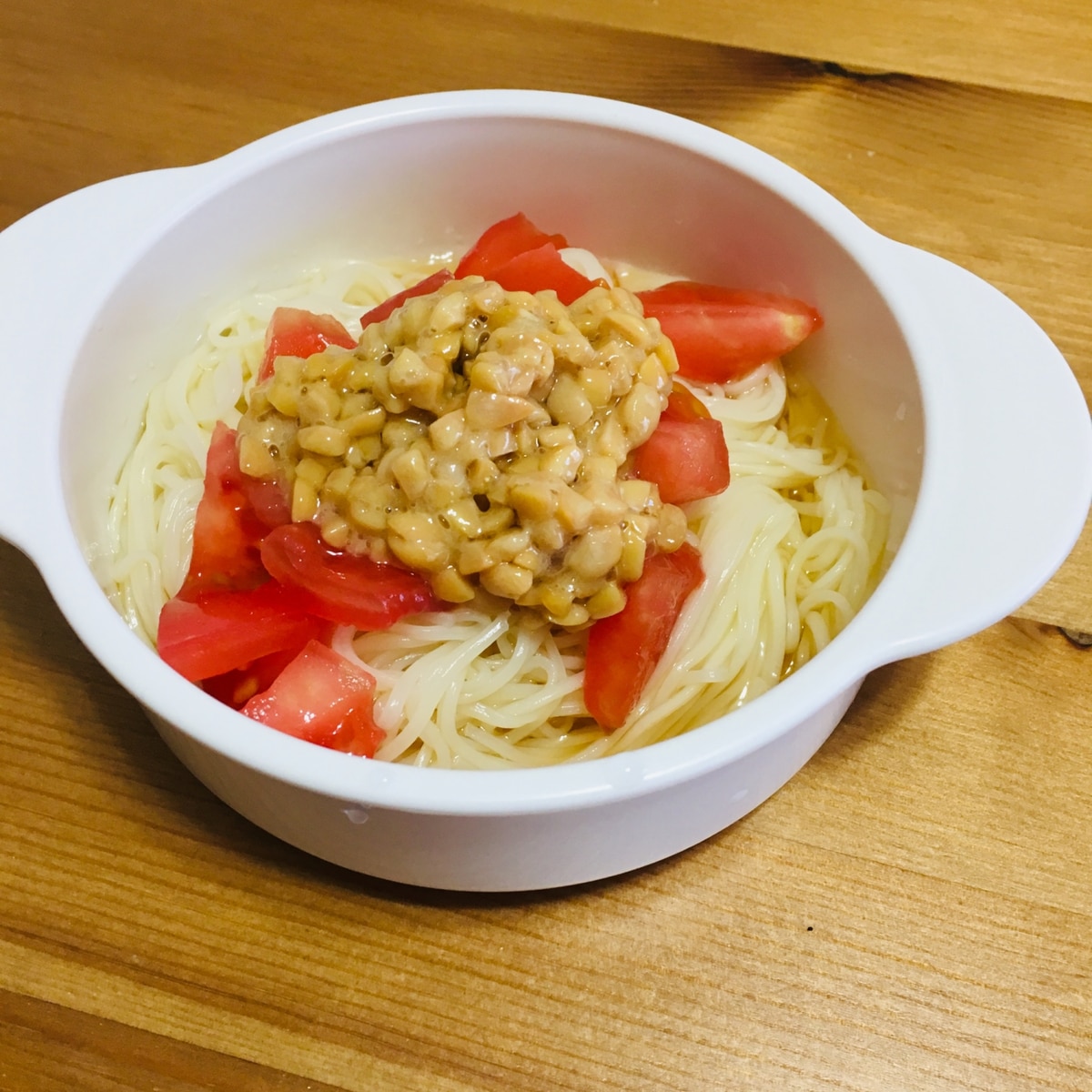 2歳のお昼ご飯 納豆とトマトのそうめん レシピ 作り方 By Akim10 楽天レシピ 2歳のお昼ご飯 納豆とトマトのそうめん レシピ 作り方 By Akim10 楽天レシピ